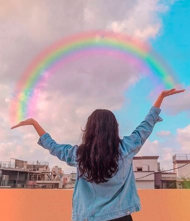 Who all saw the double rainbow 2 days back!? - 1