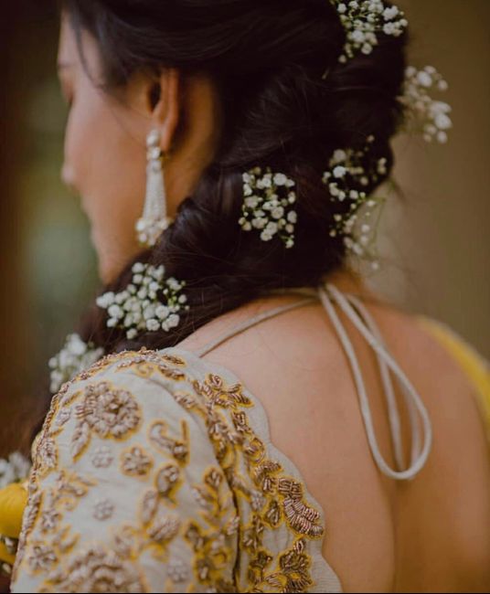 Braid style hairdo for my mehndi function! - 1