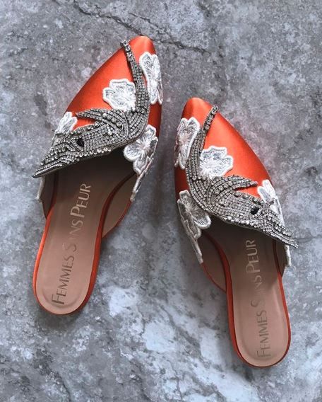 Look at these Sparkly diamond studded footwear guys!!🤩💎 - 1