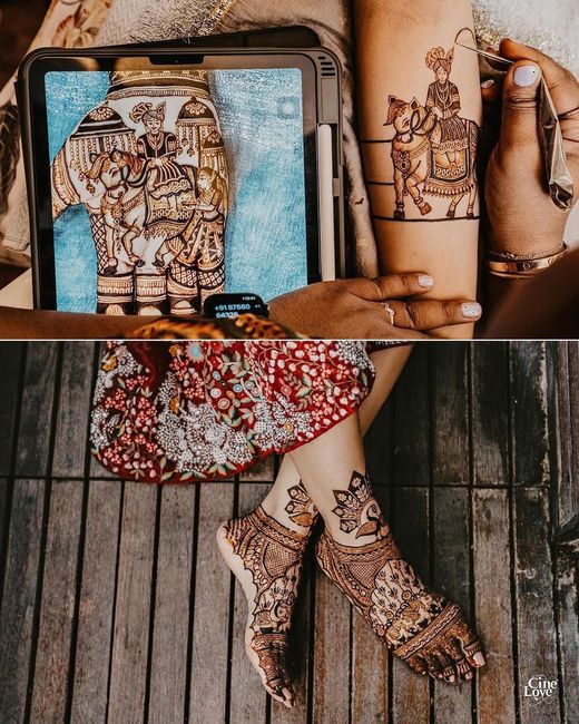 Intricate Mehndi Design 1