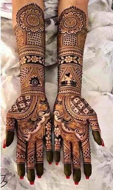 Have you decided on your wedding mehndi design? - 1