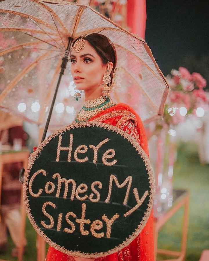 When you are the sister of the bride! - 1