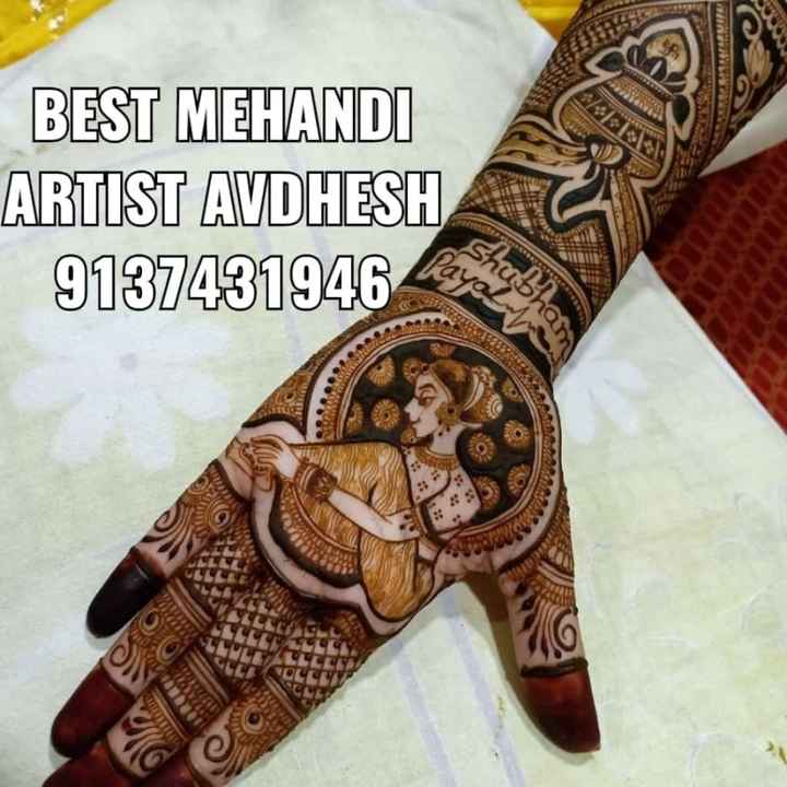 Mehandi art - 1