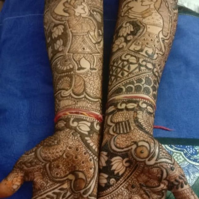 Avdhesh mehandi art in Pune my contact number 9137431946 - 1