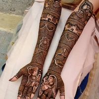 Avdhesh mehandi art in Pune my contact number 9137431946 - 5