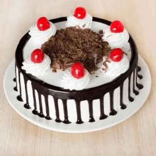 Black Forest Cherry On Top Cake