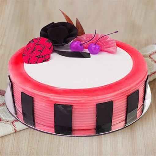 Ambrosial Strawberry Cake