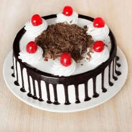 Black Forest Cherry On Top Cake