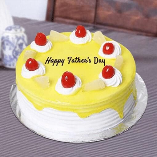 Father's Day Pineapple Cake