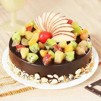 Chocolaty Fruit Cake