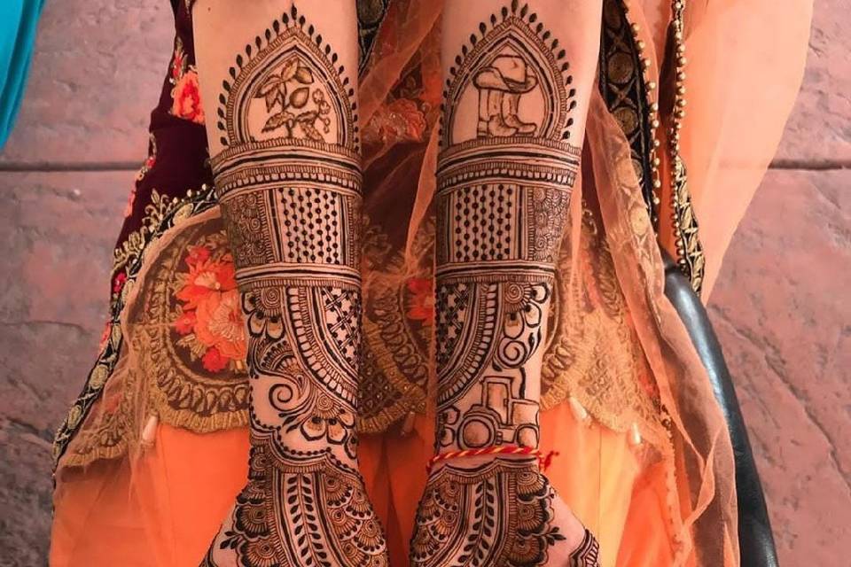 Khushi Shah Bridal Mehendi Artist