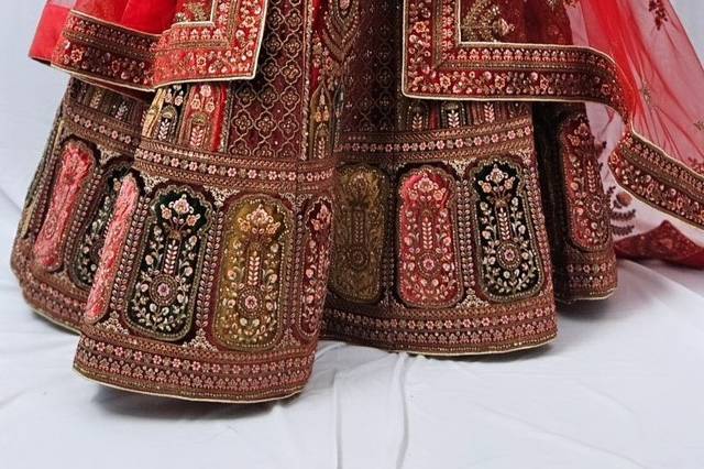 Bridal lehenga