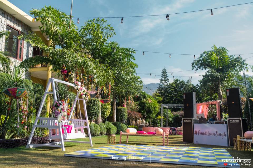 Mehendi decor