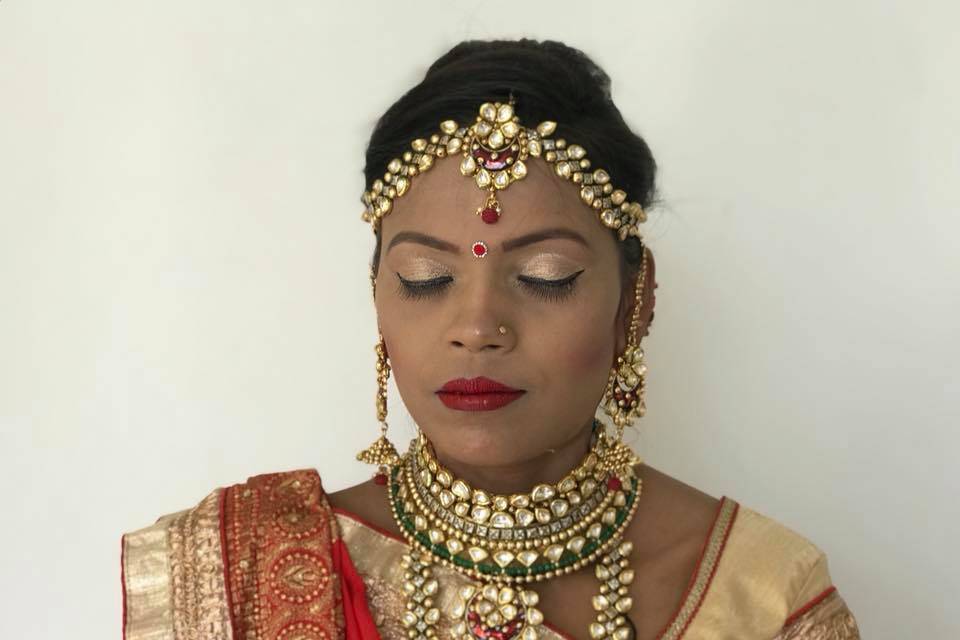 Bridal makeup