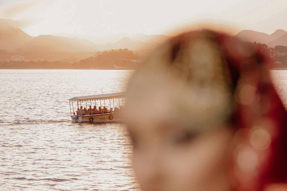 Oceans of love in her eyes