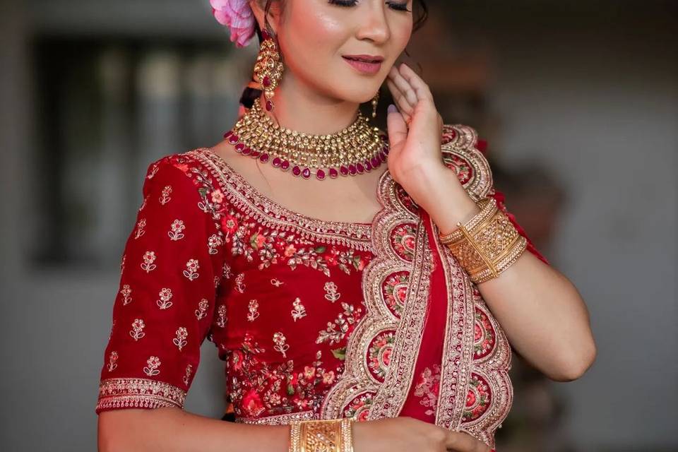 Bridal makeup