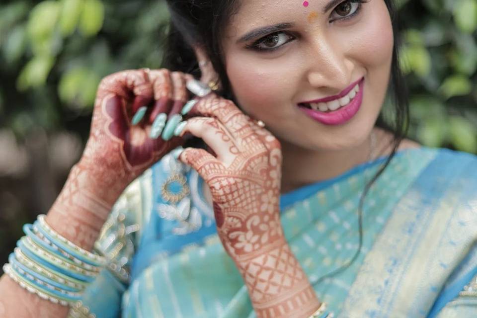 Bridal makeup