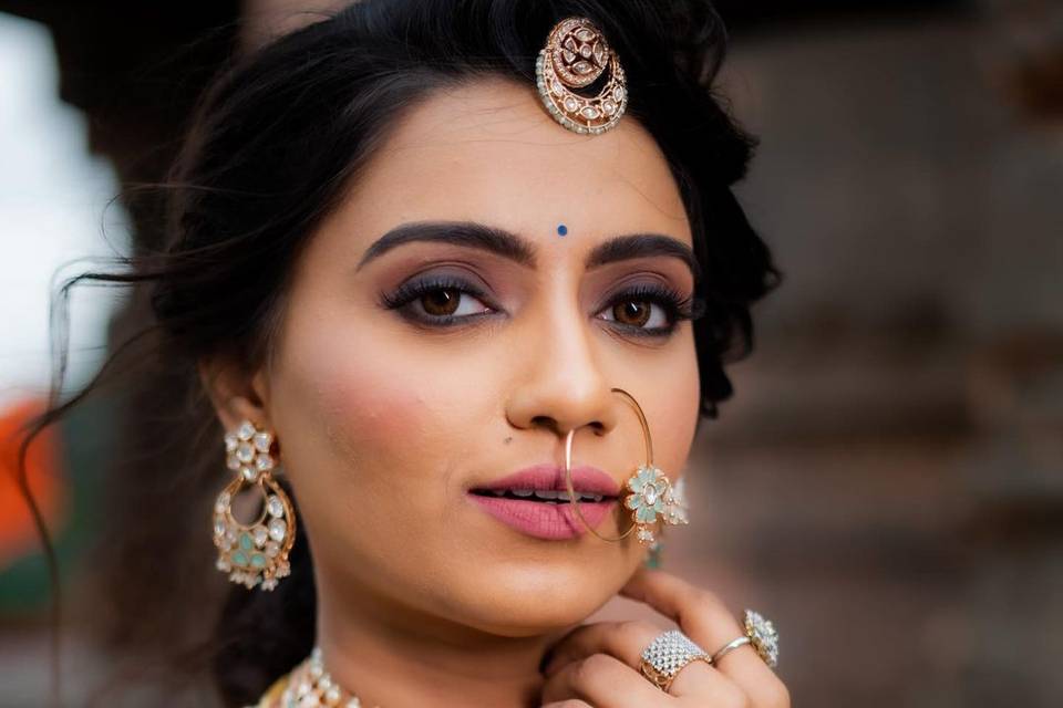 Bridal makeup