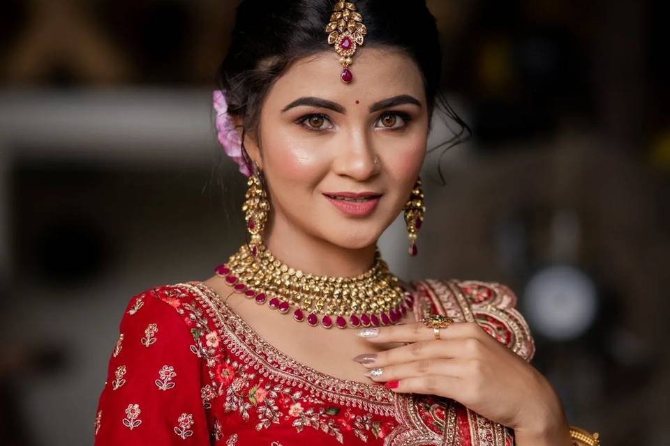 Bridal makeup