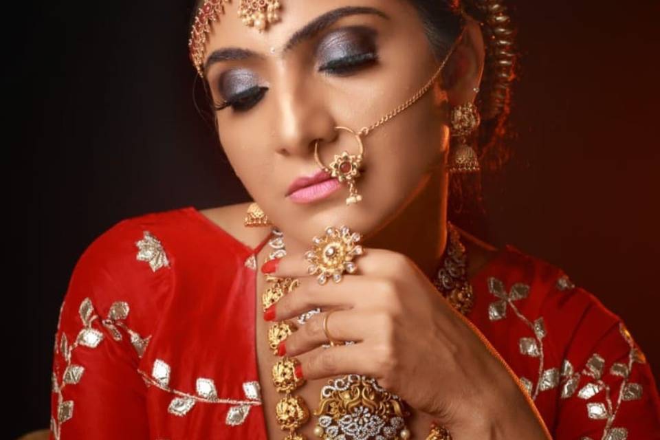 Bridal makeup