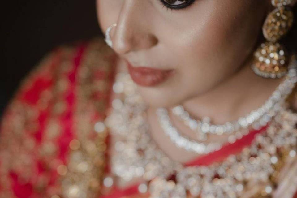 Bridal makeup