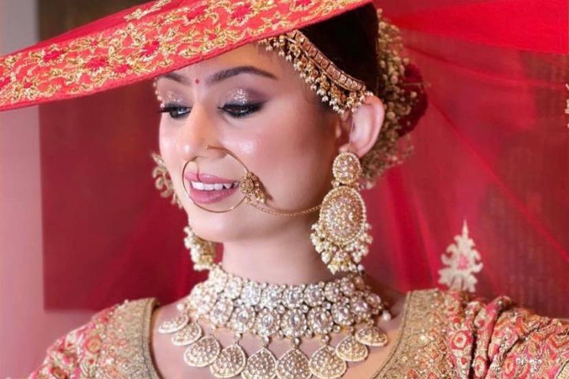 Bridal makeup