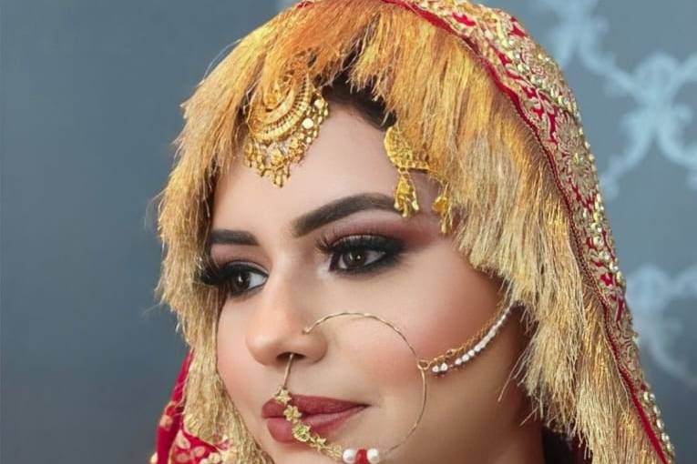 Bridal makeup