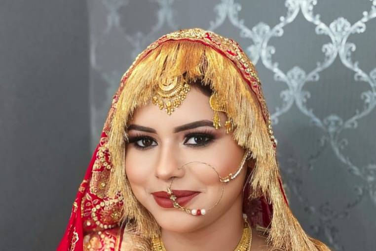 Bridal makeup