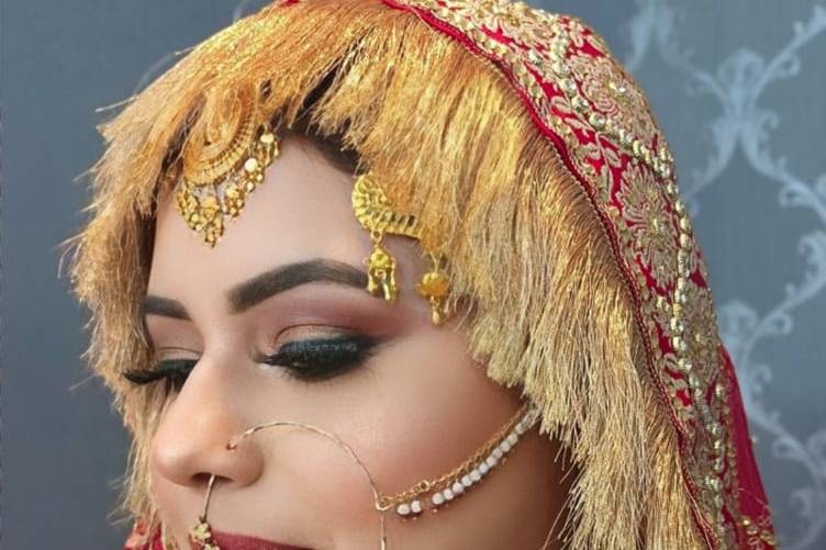 Bridal makeup