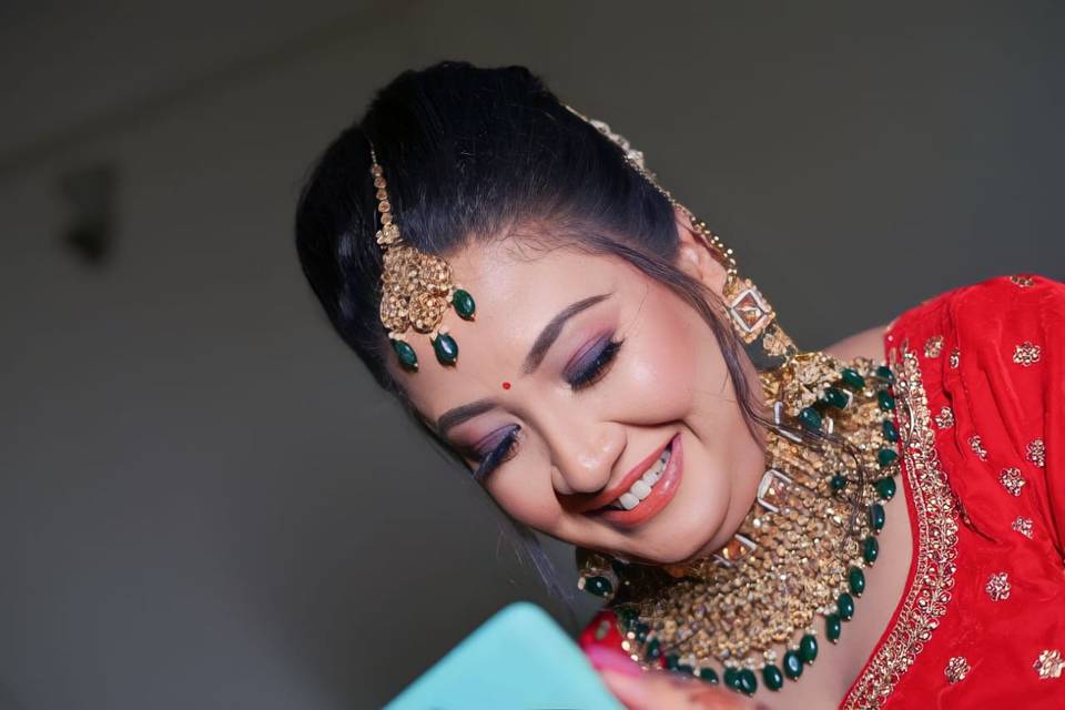 Bridal makeup