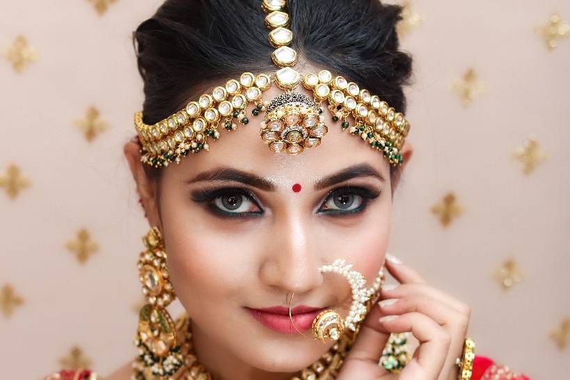 Bridal look