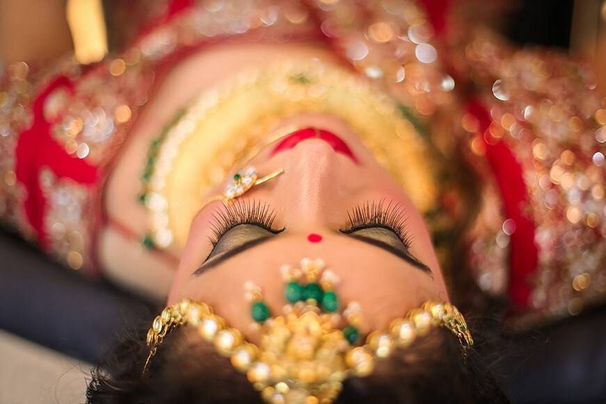 Bridal makeup