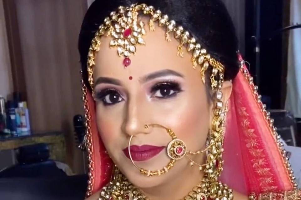 Bridal makeup