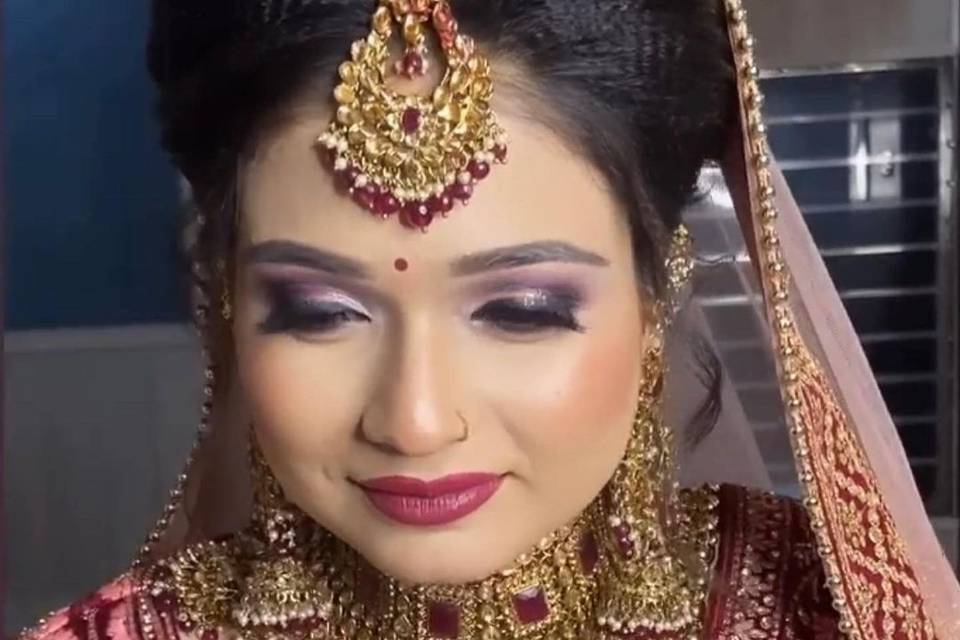 Bridal makeup