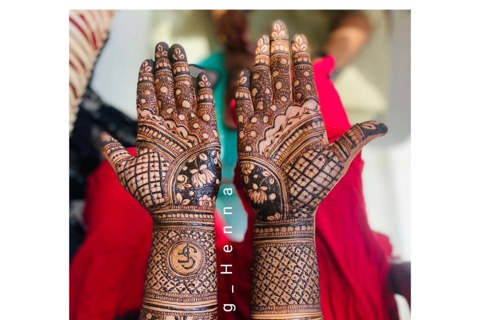 Bridal henna