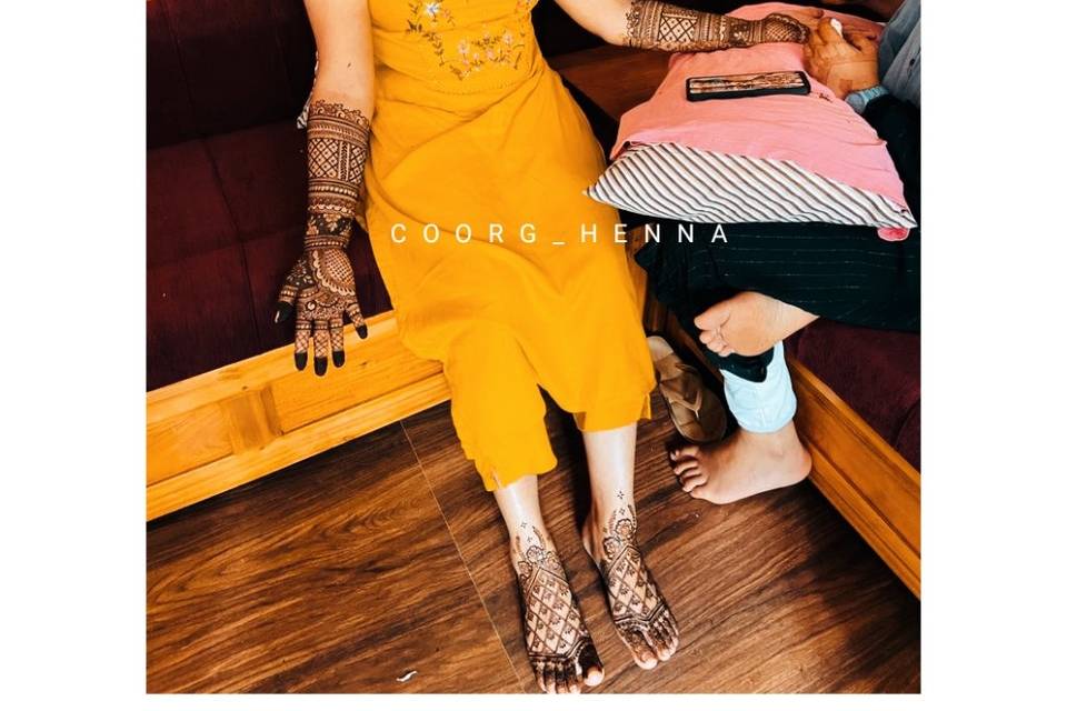 Bridal henna