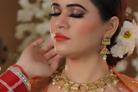 Bridal makeup