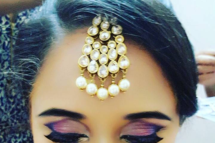 Bridal makeup