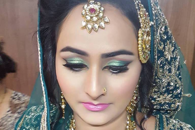 Bridal makeup