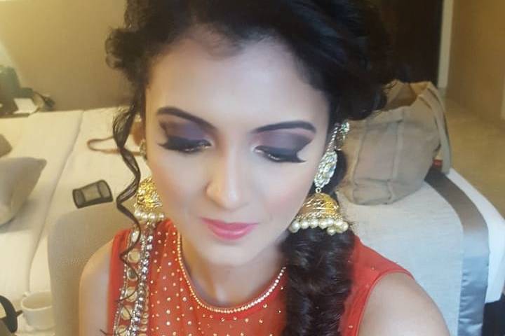 Bridal makeup