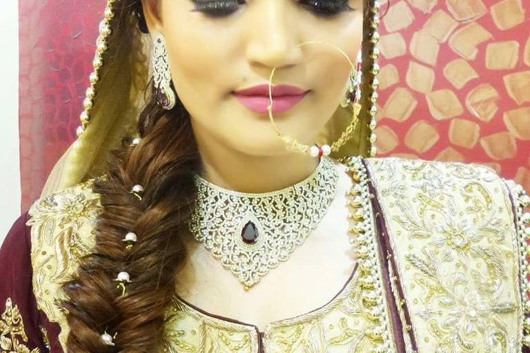 Bridal makeup