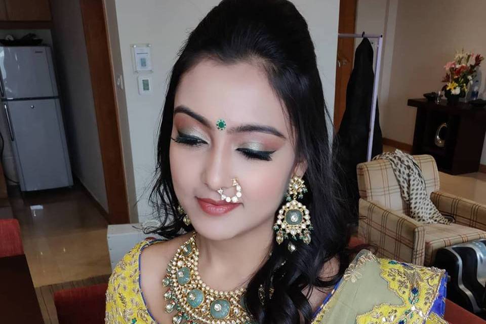 Bridal makeup