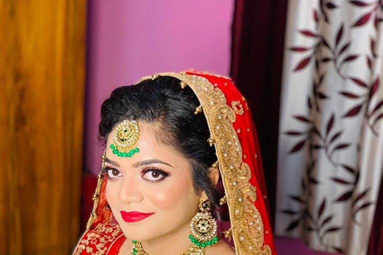 Bridal makeup