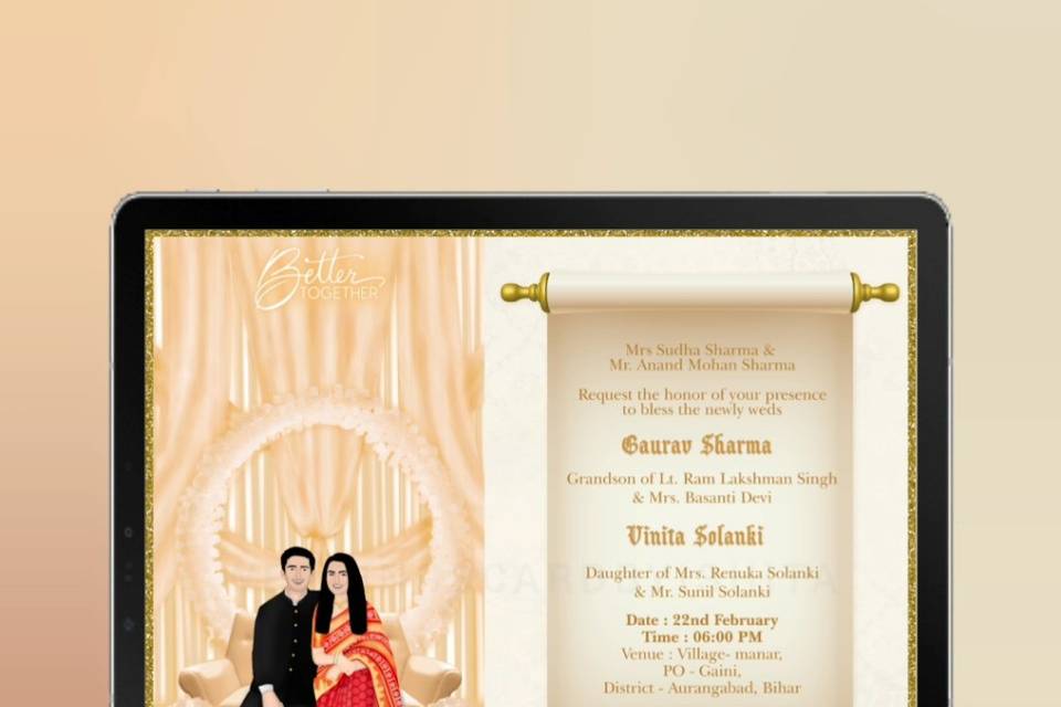 Reception invite