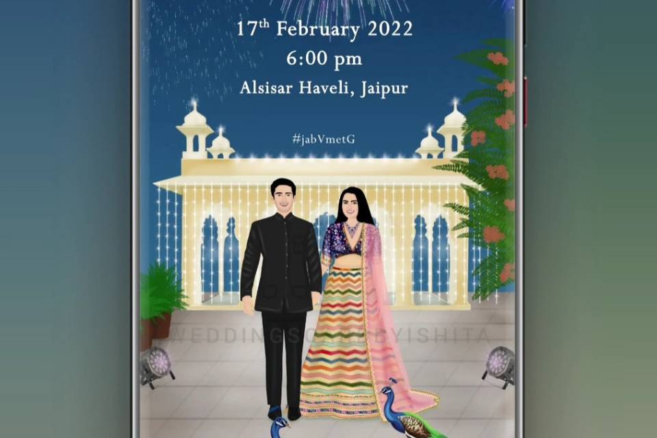 Sangeet invite