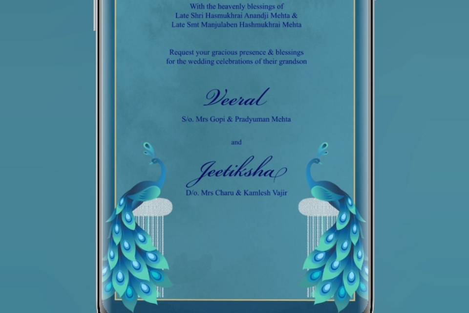 Wedding invite