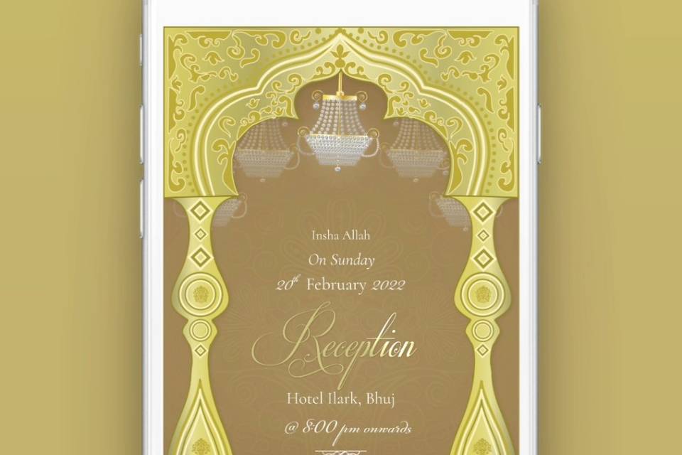 Reception invite