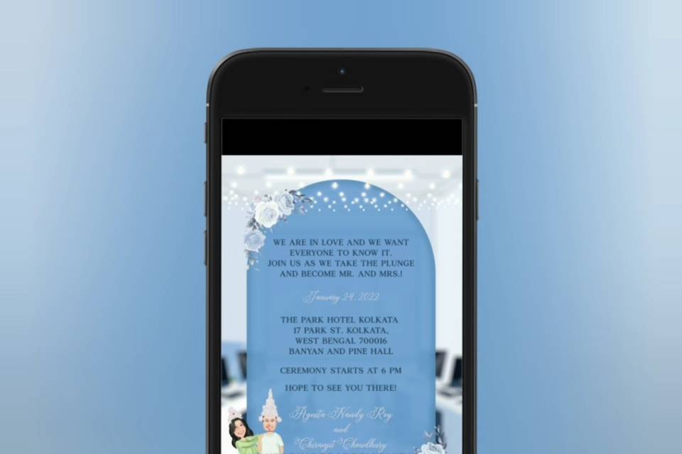 Wedding invite