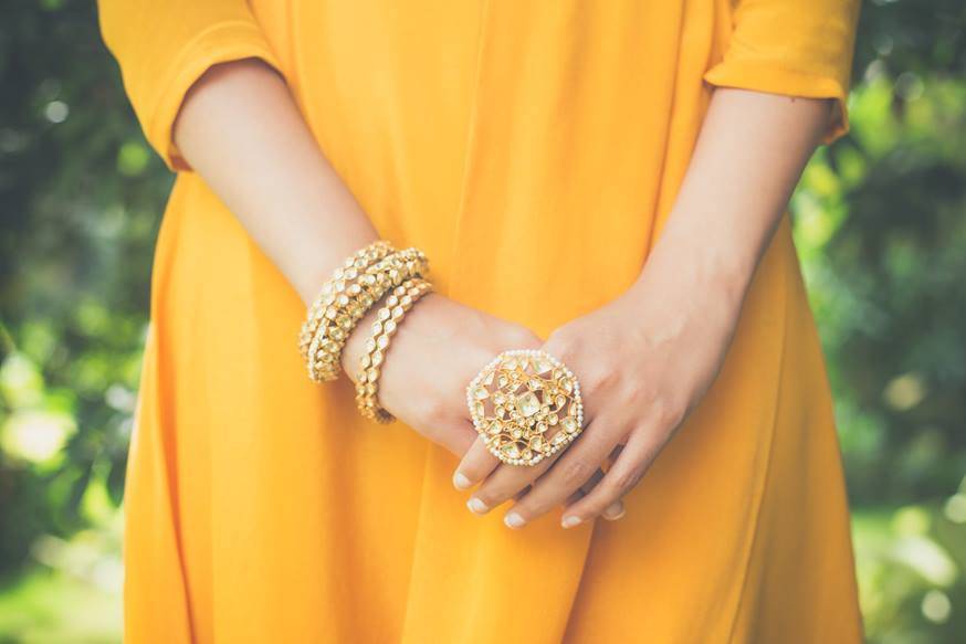 Bangles and ring