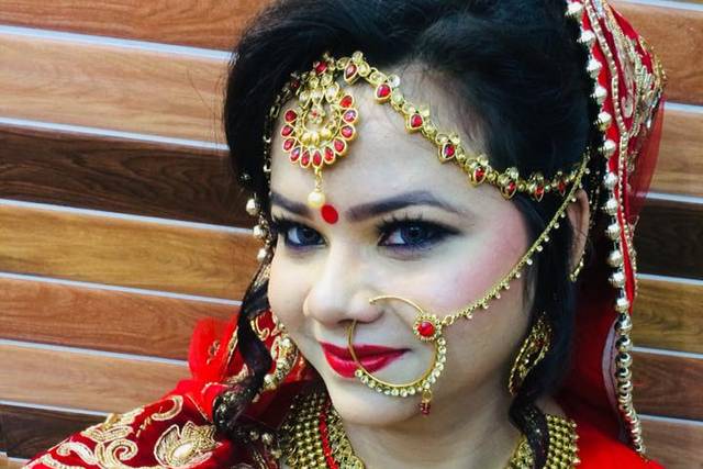 Bridal makeup